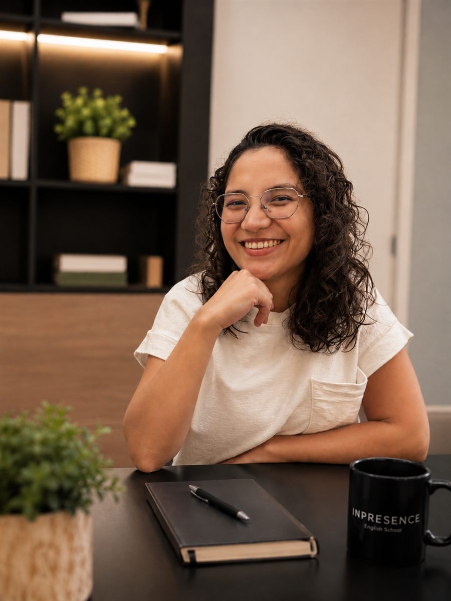 Beatriz, professora e fundadora da InPresence Learning